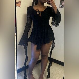 Sexy Black Lace Dress